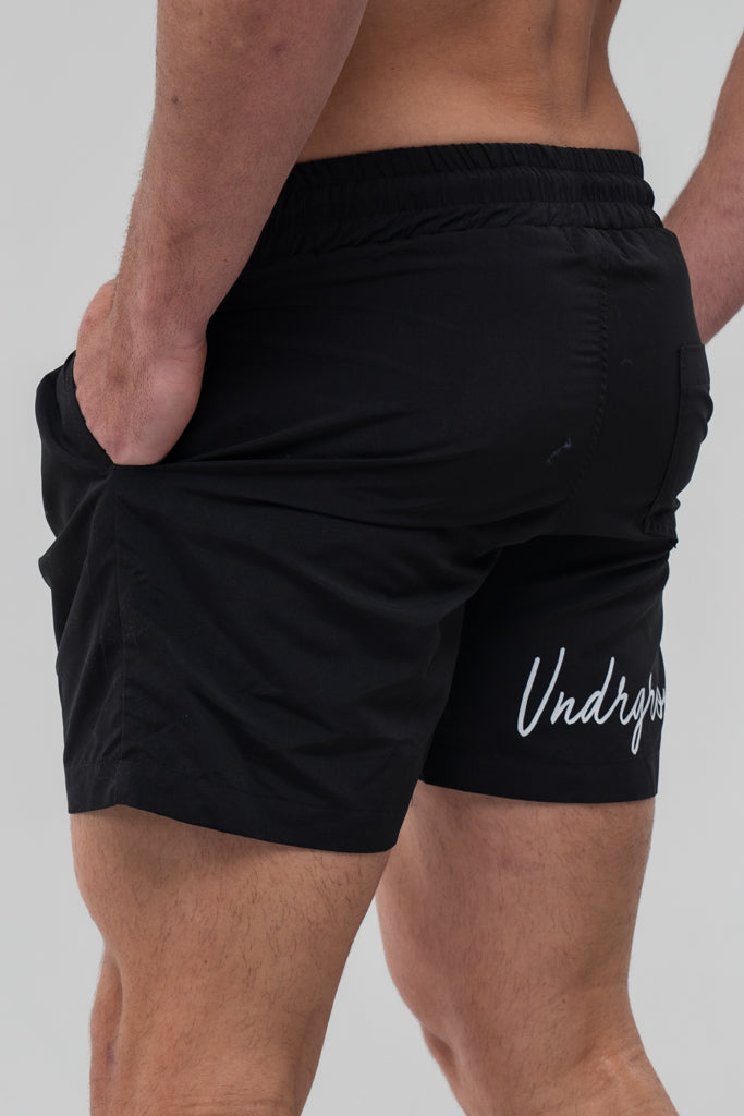 CURSIVE Men's Swim Shorts x Black