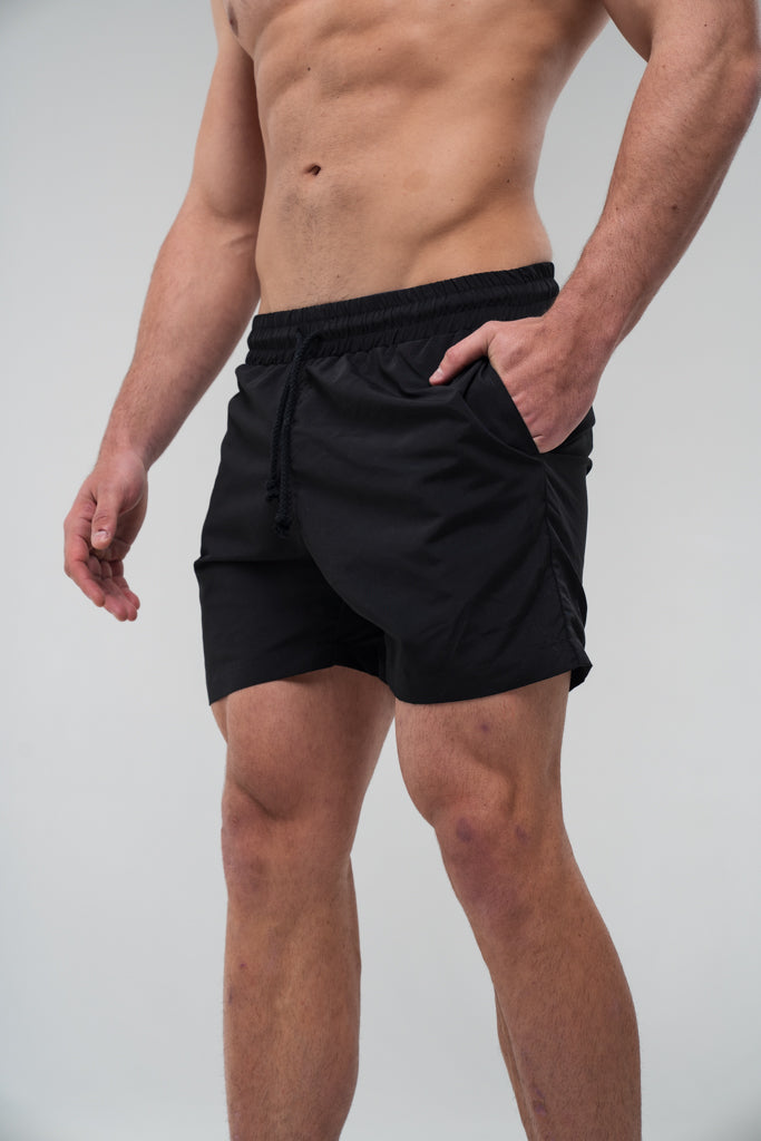 CURSIVE Men's Swim Shorts x Black