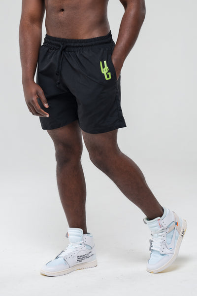 Swim Shorts x Black/Green