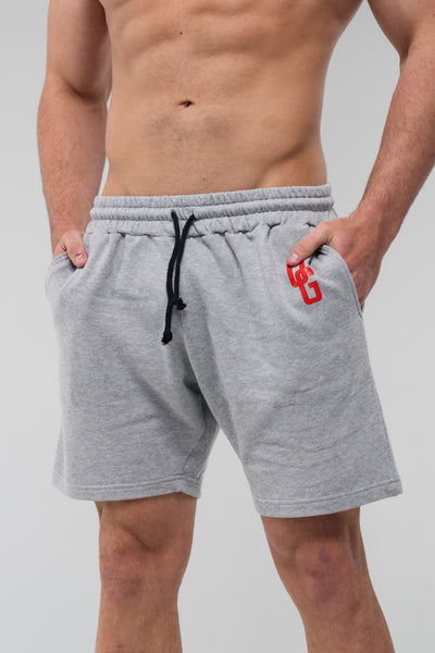 Cotton Shorts x Grey