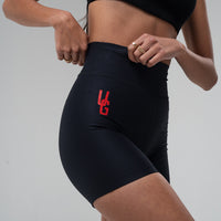 Bike Tights x Black Red Logo