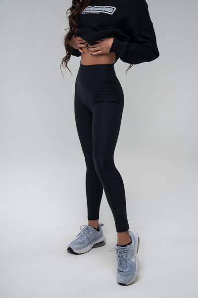 Full Length Tights x Blk/red
