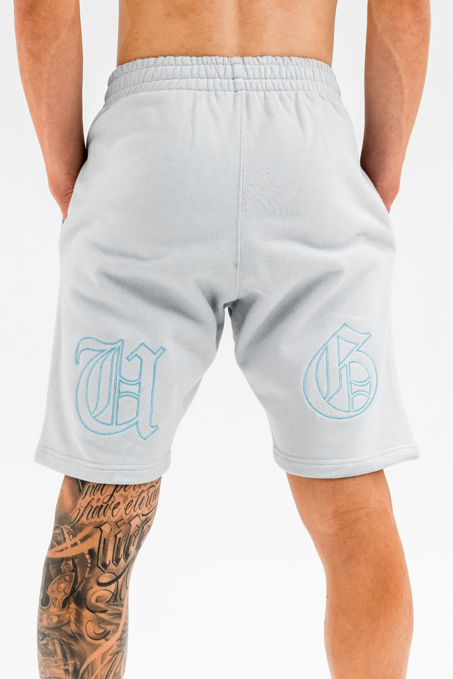 Men's Cotton Shorts x Blue Grey