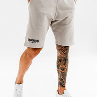 Men's Cotton Shorts x Taupe/Black