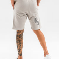 Men's Cotton Shorts x Taupe/Black