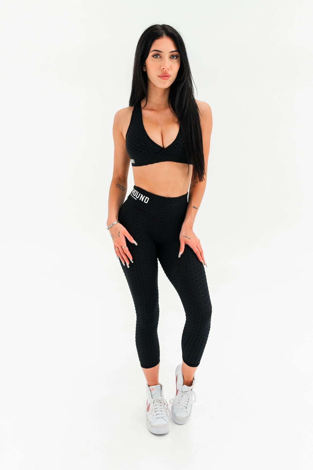 7/8 Activewear Set x Black