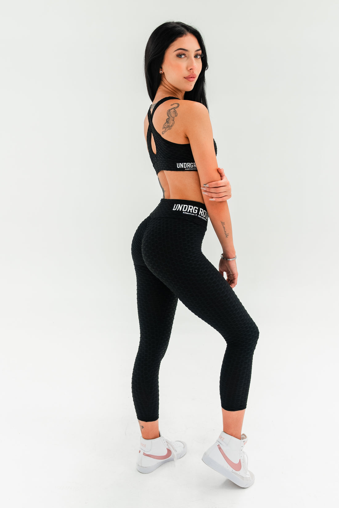 7/8 Activewear Set x Black