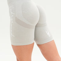 Booty Shaper Bike Shorts x Light Grey